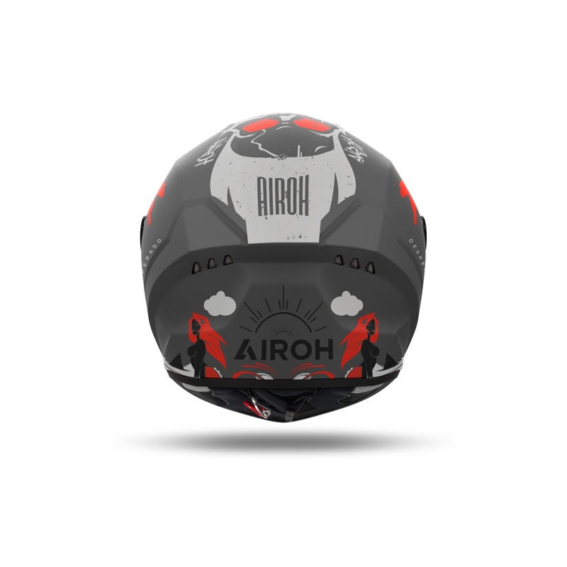 Integraal motorhelm Airoh CONNOR Desperado mat oranje