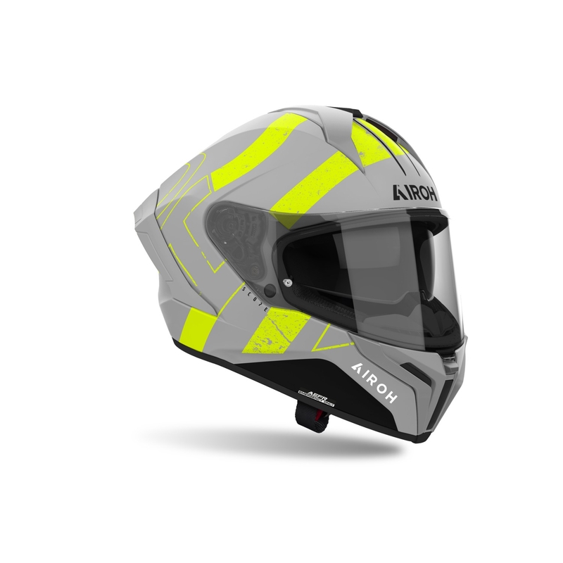Integraal motorhelm Airoh MATRYX Scope mat geel