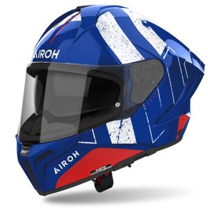 Integraal motorhelm Airoh MATRYX Scope blauw-rood