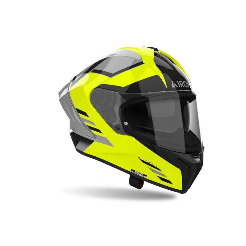 Integraal motorhelm Airoh MATRYX Thron geel
