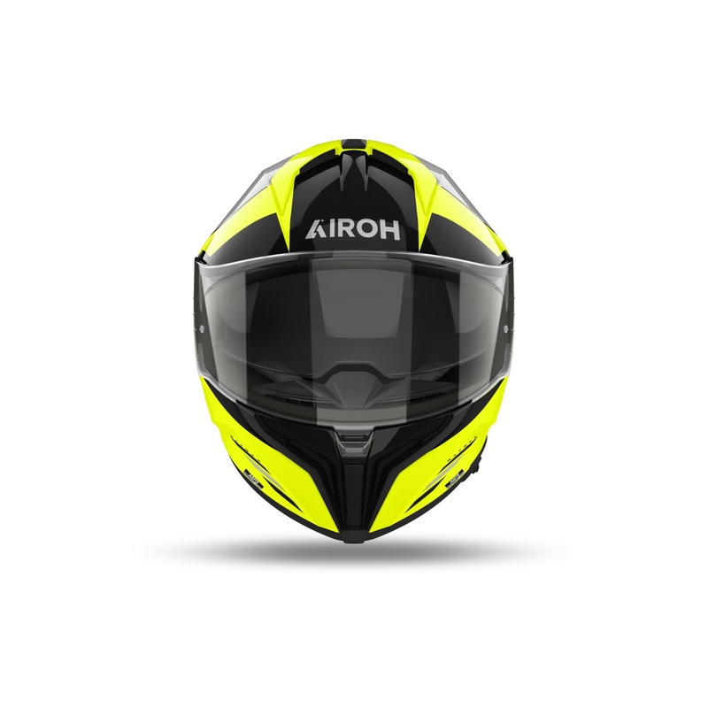Integraal motorhelm Airoh MATRYX Thron geel