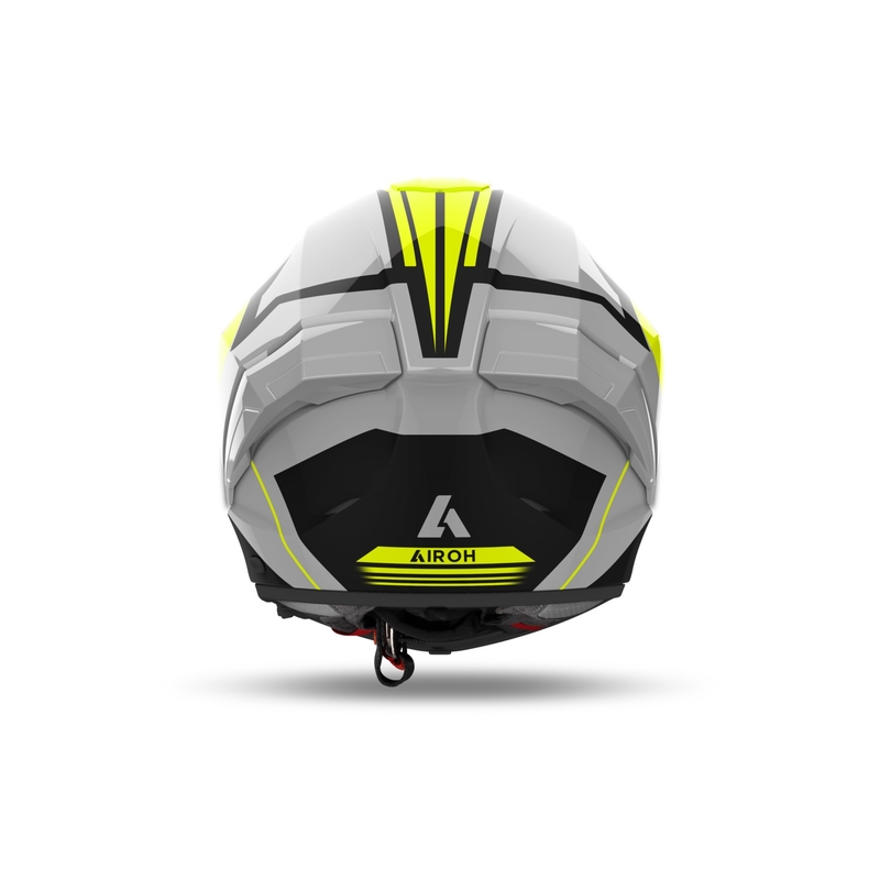 Integraal motorhelm Airoh MATRYX Thron geel
