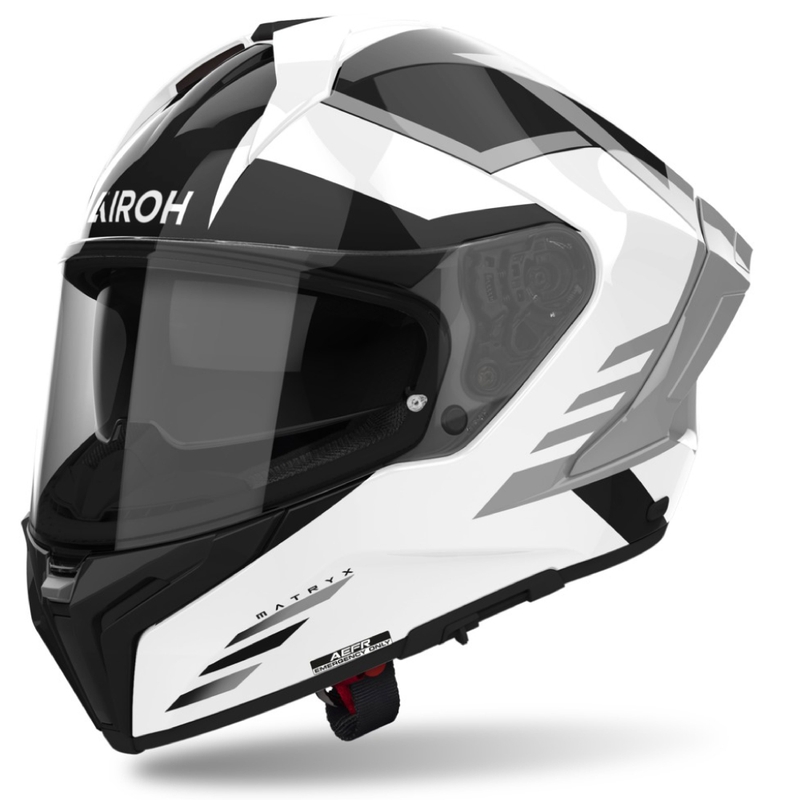 Integraal motorhelm Airoh MATRYX Thron wit