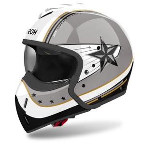 Airoh J110 Command modulaire motorhelm glanzend grijs