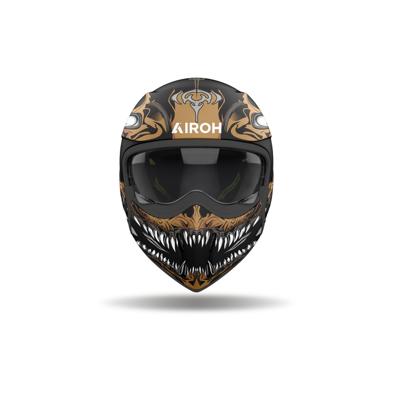 Modulaire motorhelm Airoh J110 Oni matzwart