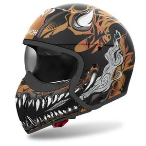 Modulaire motorhelm Airoh J110 Oni matzwart