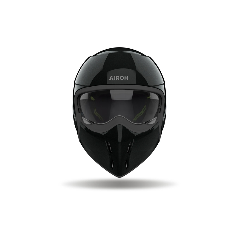 Modulaire motorhelm Airoh J110 Kleur Glans Zwart