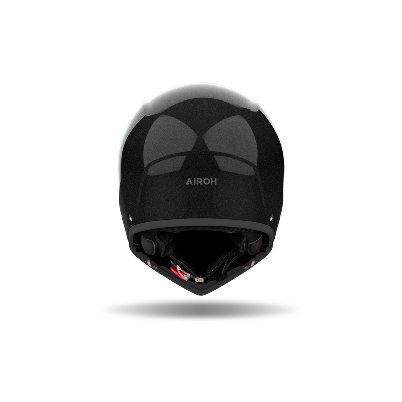 Modulaire motorhelm Airoh J110 Kleur Glans Zwart