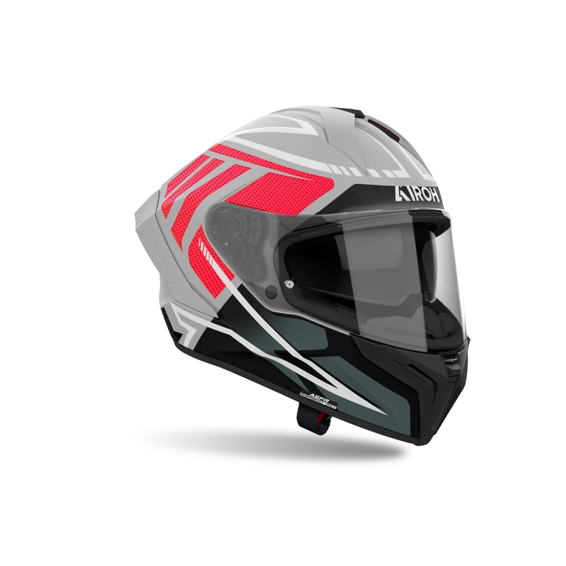 Integraal motorhelm Airoh MATRYX Rider mat rood