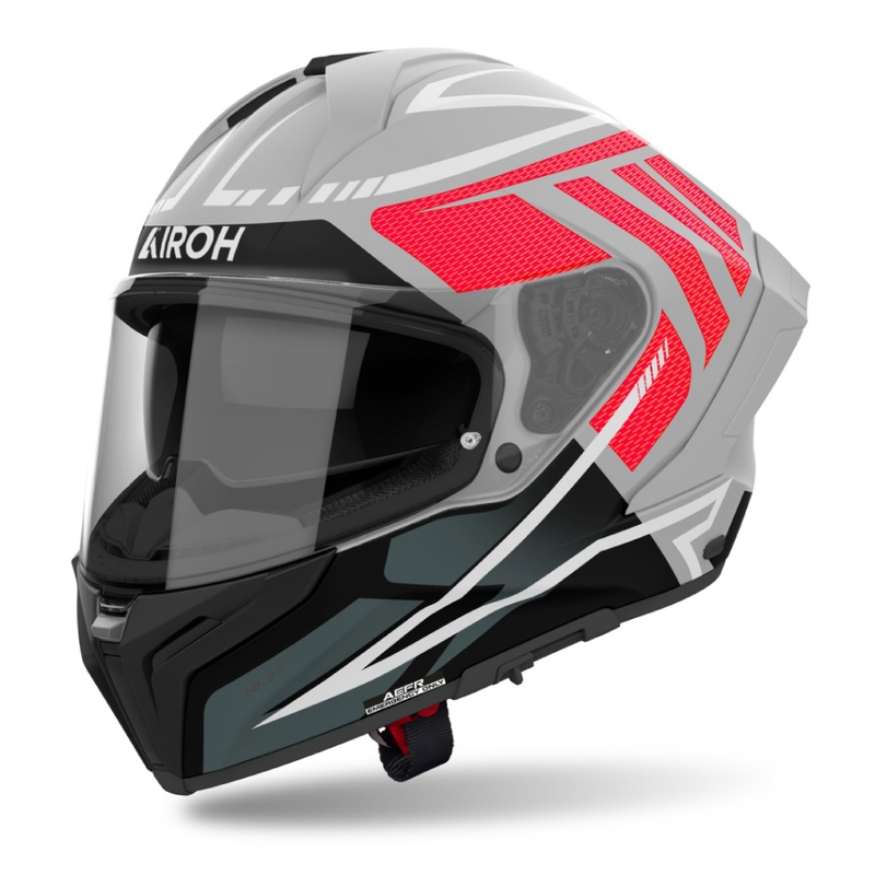 Integraal motorhelm Airoh MATRYX Rider mat rood