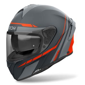 Integraal motorhelm Airoh SPARK 2 Spinner mat oranje