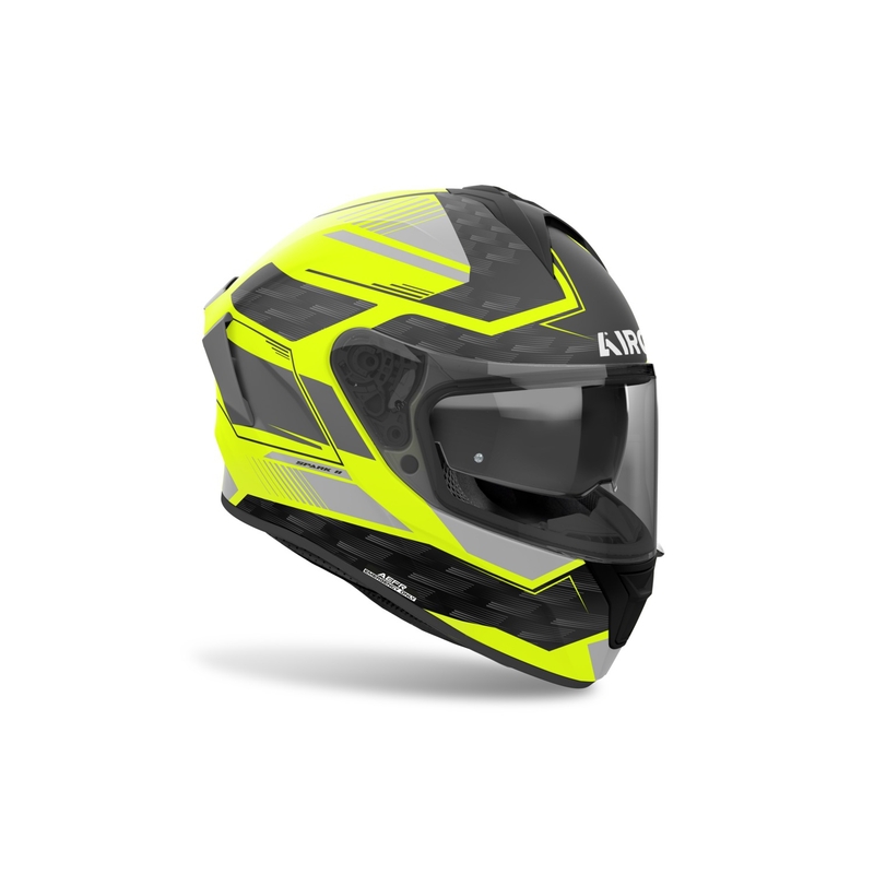 Integraal motorhelm Airoh SPARK 2 Zenith mat geel