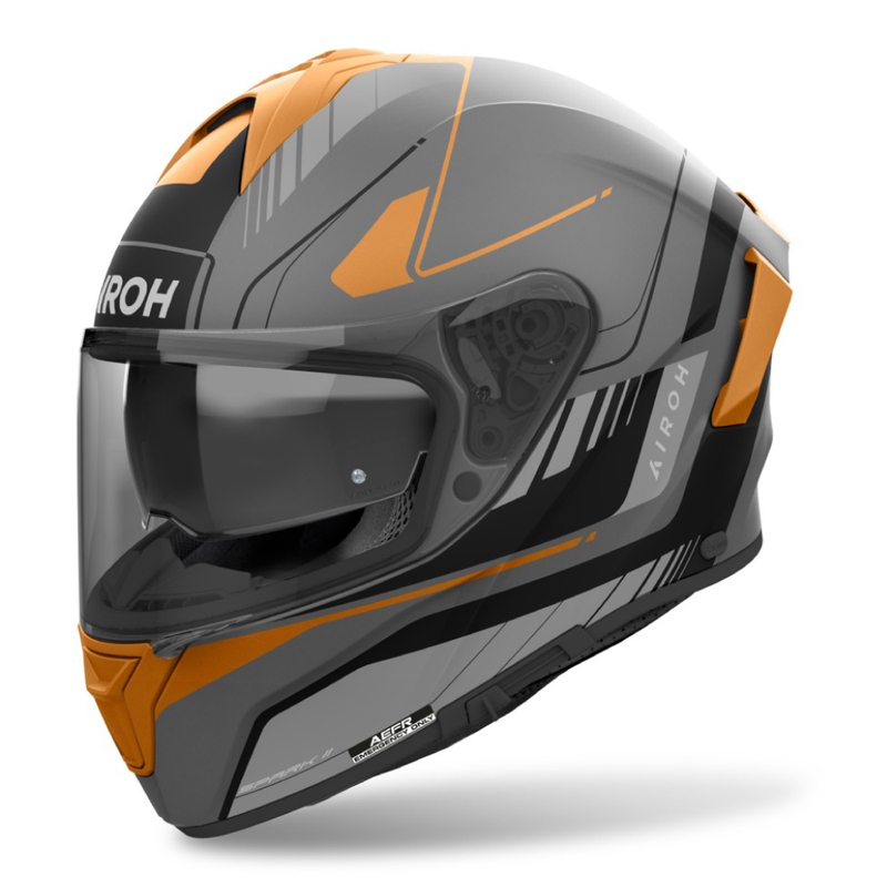 Integraal motorhelm Airoh SPARK 2 Chrono mat goud