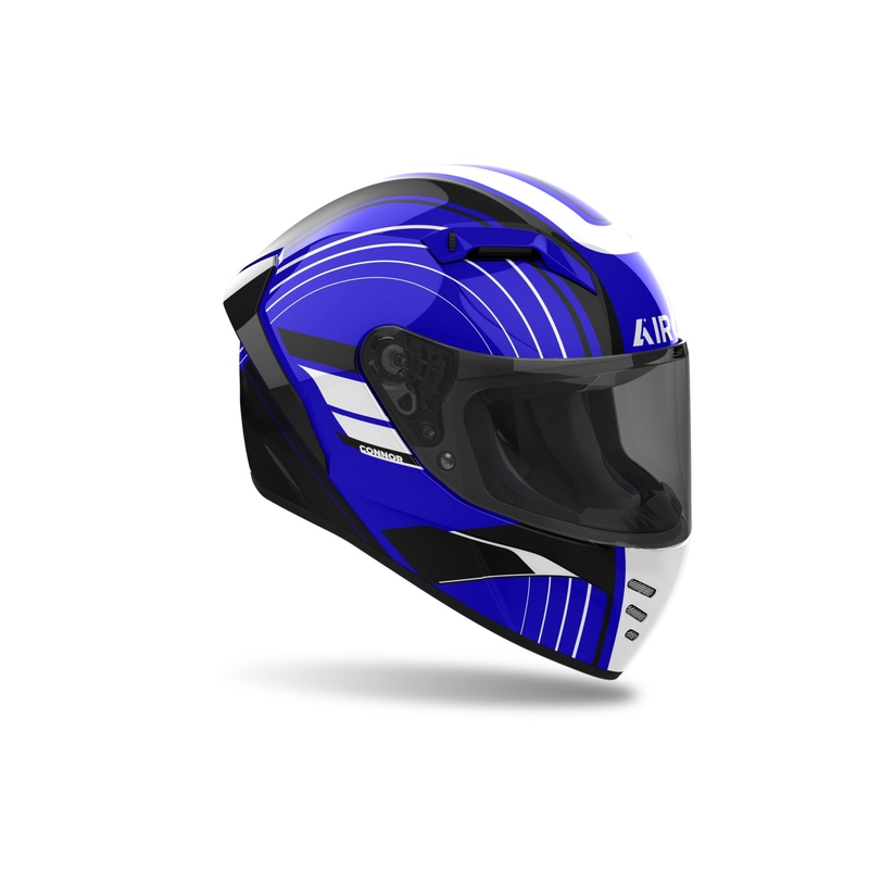 Integraal motorhelm Airoh CONNOR Achieve glanzend blauw