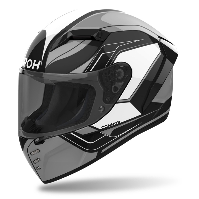 Integraal motorhelm Airoh CONNOR Dunk glanzend zwart
