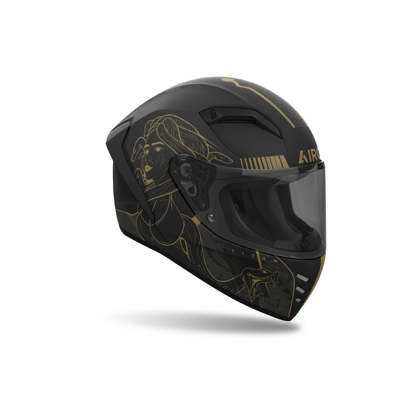 Integraal motorhelm Airoh CONNOR Titan matzwart