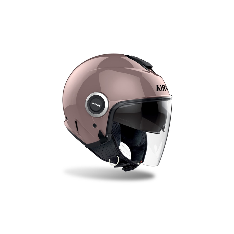 Open motorhelm Airoh HELYOS Kleur roze metallic