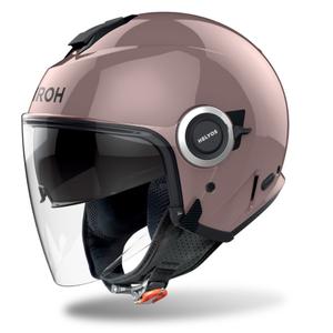 Open motorhelm Airoh HELYOS Kleur roze metallic