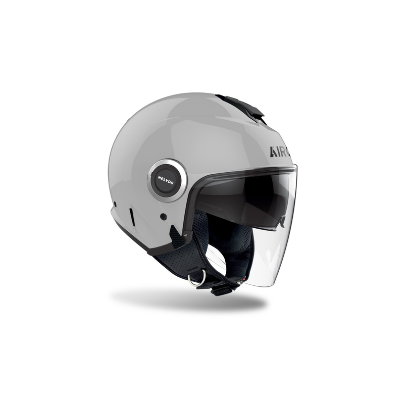 Open motorhelm Airoh HELYOS Kleur glanzend grijs