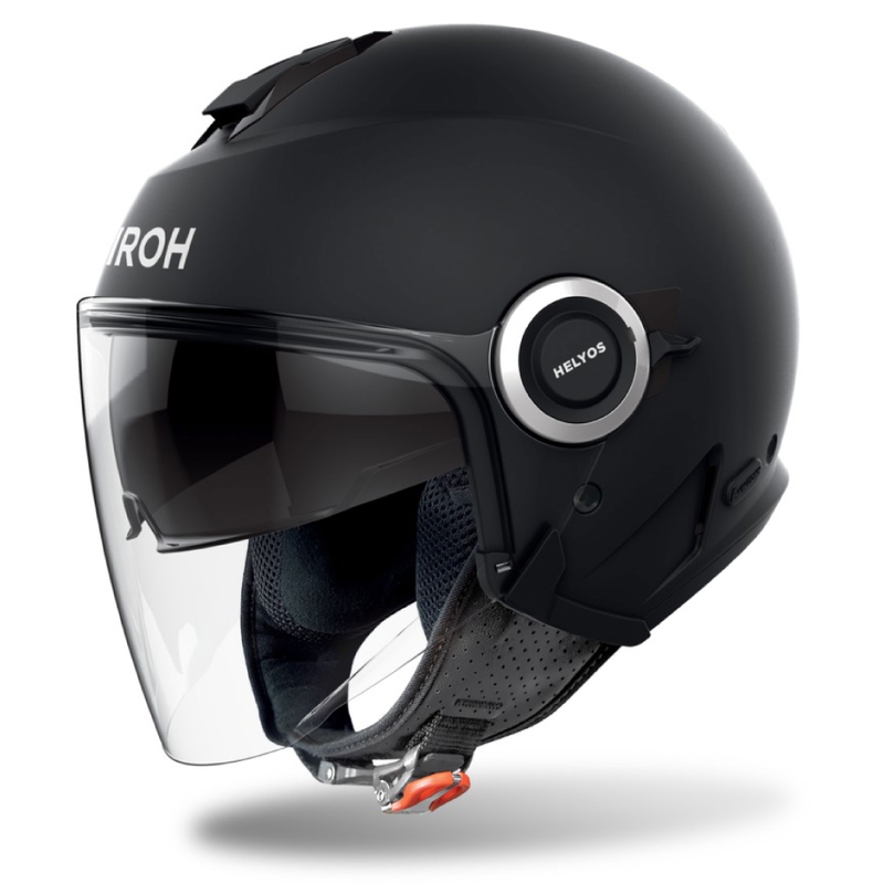 Open motorhelm Airoh HELYOS Kleur matzwart