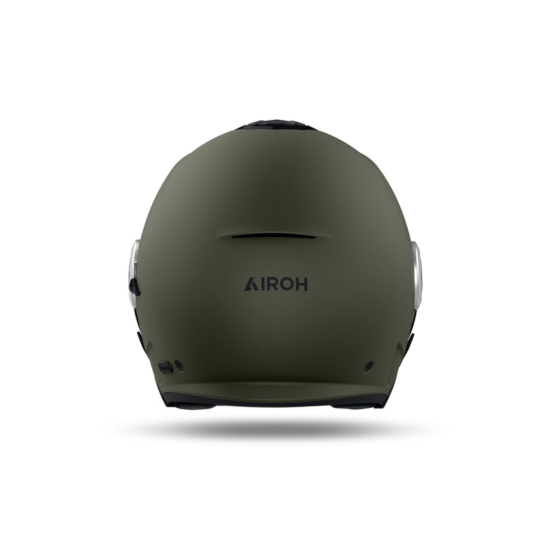 Open motorhelm Airoh HELYOS Kleur mat groen