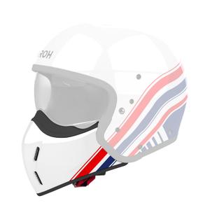 Kinbeschermer voor Airoh J110 Eon helm glanzend wit