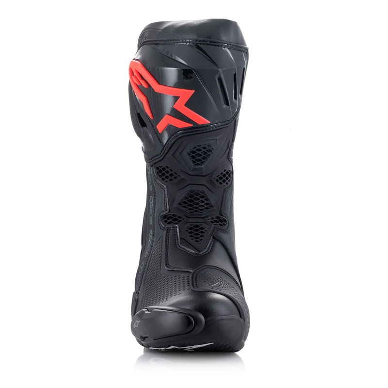 Alpinestars Supertech R zwart-wit-rood-geel motorlaarzen