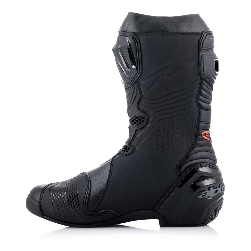Alpinestars Supertech R zwart-wit-rood-geel motorlaarzen