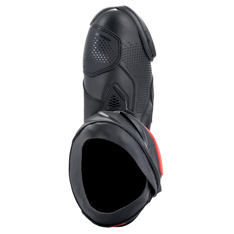 Alpinestars Supertech R zwart-wit-rood-geel motorlaarzen