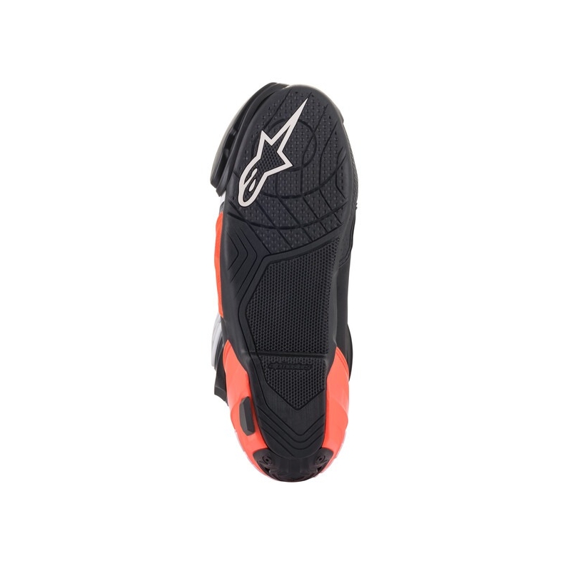 Alpinestars Supertech R zwart-fluorood-wit-grijs motorlaarzen