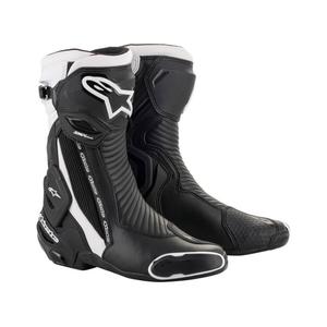 Alpinestars SMX Plus 2 zwart-witte motorlaarzen