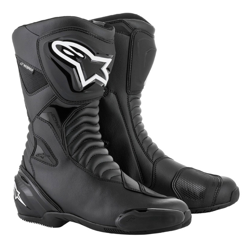 Alpinestars SMX-S Waterdichte Zwarte Motorfietslaarzen