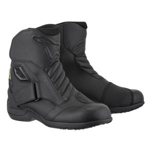 Alpinestars New Land Gore-Tex zwarte motorlaarzen