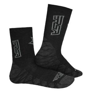 RSA Allride Merino sokken donkergrijs