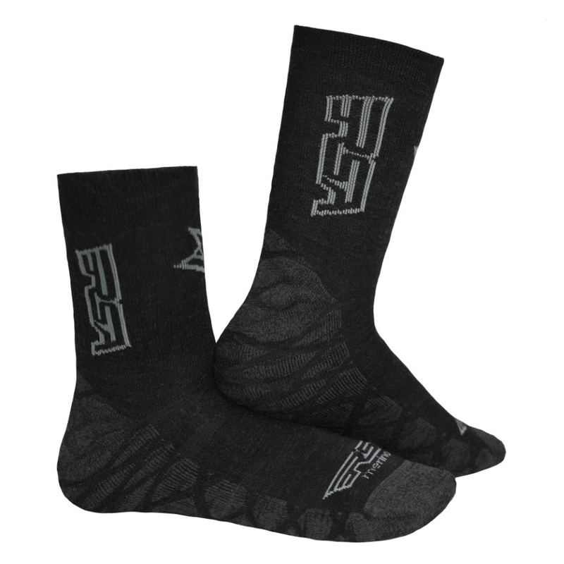 RSA Allride Merino sokken donkergrijs