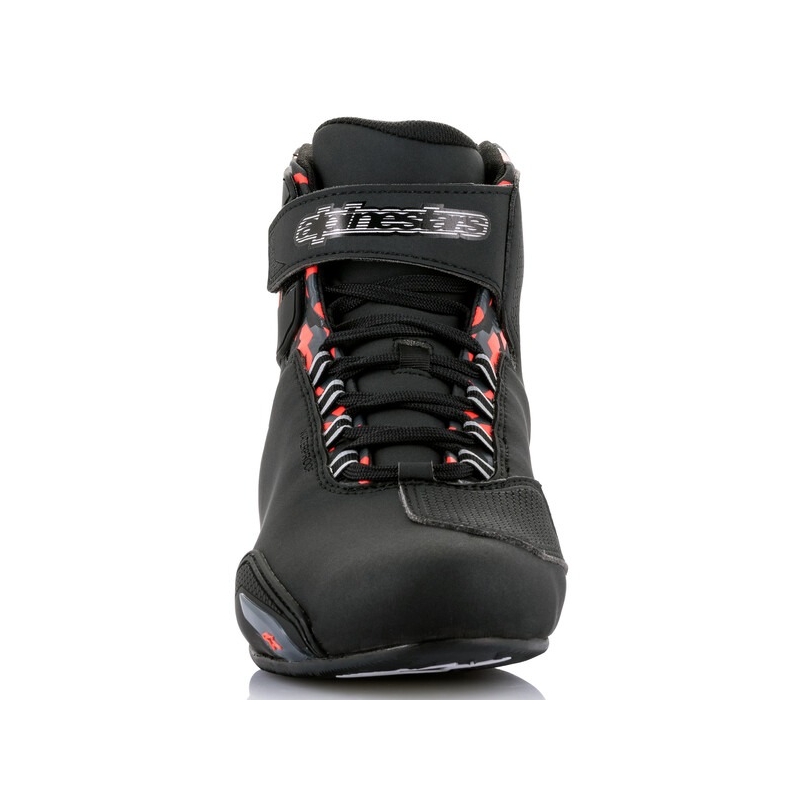 Alpinestars Sektor Waterdichte Zwart-Rood-Grijs-Kampo Motorfietslaarzen