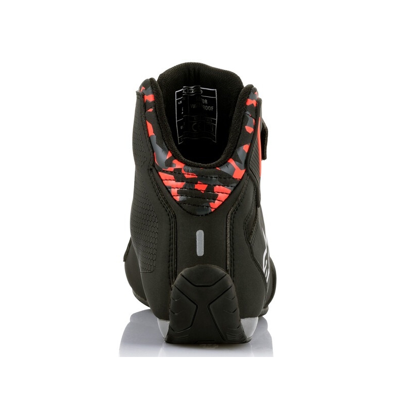 Alpinestars Sektor Waterdichte Zwart-Rood-Grijs-Kampo Motorfietslaarzen