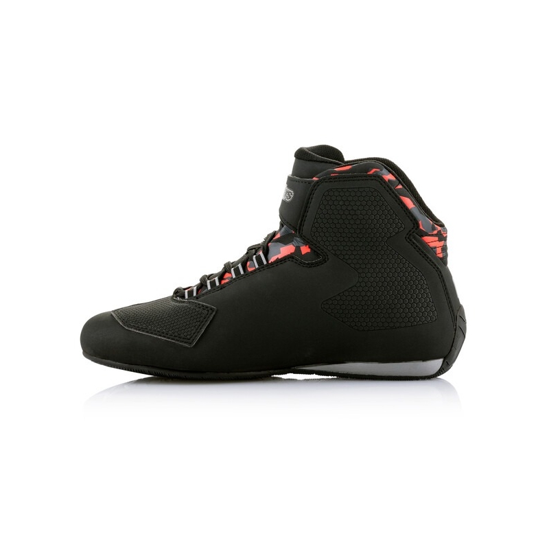 Alpinestars Sektor Waterdichte Zwart-Rood-Grijs-Kampo Motorfietslaarzen