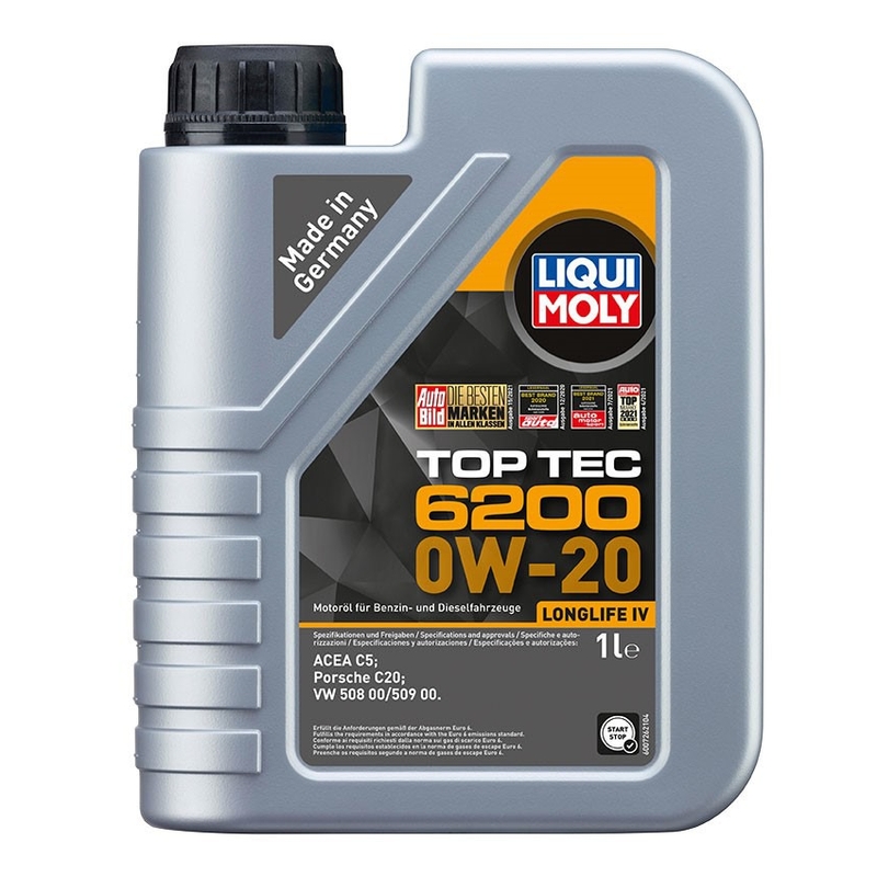 LIQUI MOLY Top Tec 6200 0W-20 synthetische motorolie 1 l
