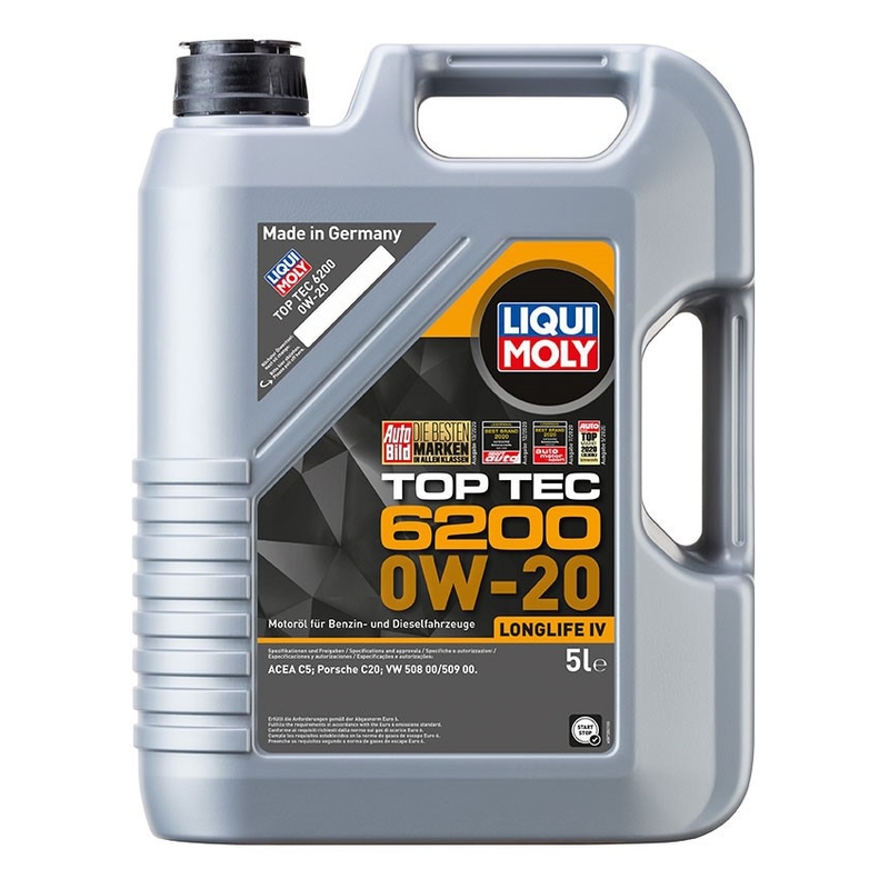 LIQUI MOLY Top Tec 6200 0W-20 synthetische motorolie 5 l