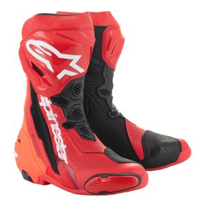 Alpinestars Supertech R Geventileerde fluorode motorlaarzen