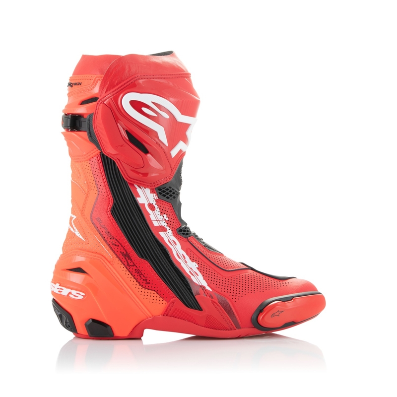 Alpinestars Supertech R Geventileerde fluorode motorlaarzen