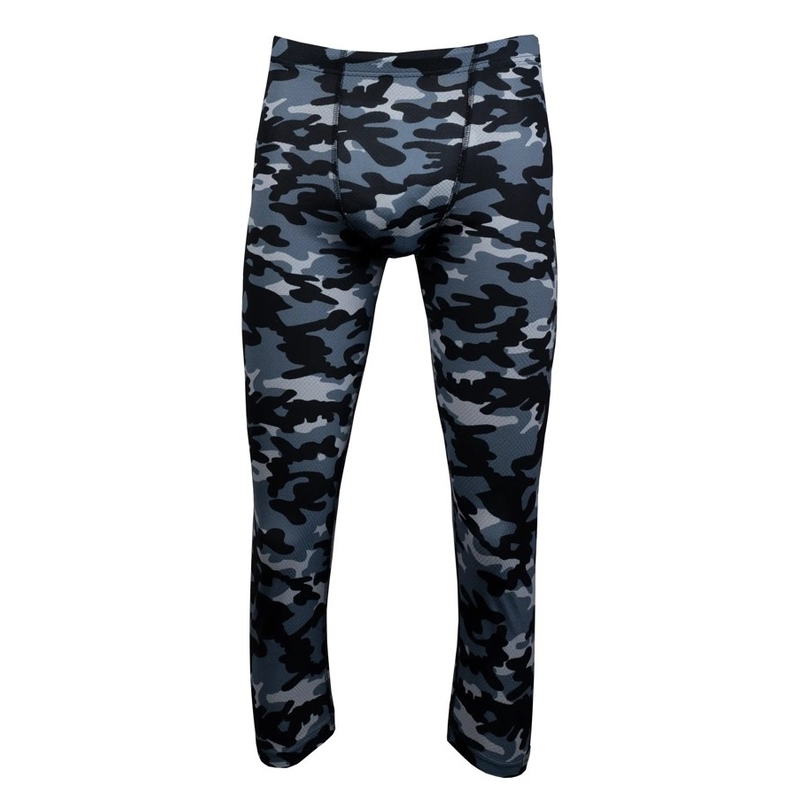 Thermo onderbroek nanosilver® 3/4 camo grijs
