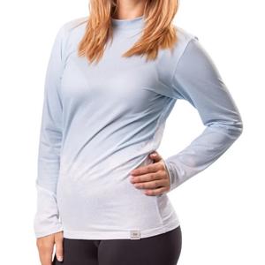 Dames thermoshirt nanosilver® Frozen blauw en wit