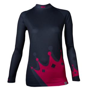 Thermoshirt voor dames nanosilver® Princess donkergrijs