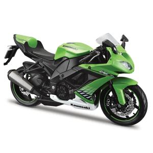 Model van Maisto Kawasaki 2010 ZX-10R motorfiets