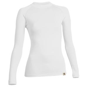 Dames thermoshirt nanosilver® Raglan wit - lange mouw