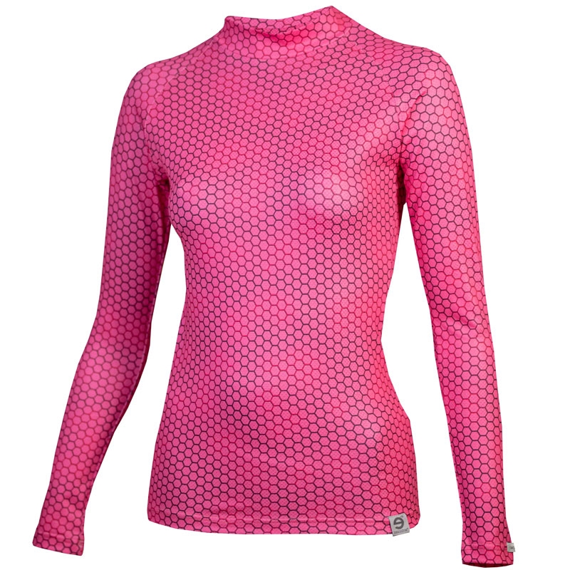 Dames thermoshirt nanosilver® Plastic lichtroze uitverkoop