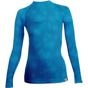 Dames thermoshirt nanosilver® Plastic lichtblauw