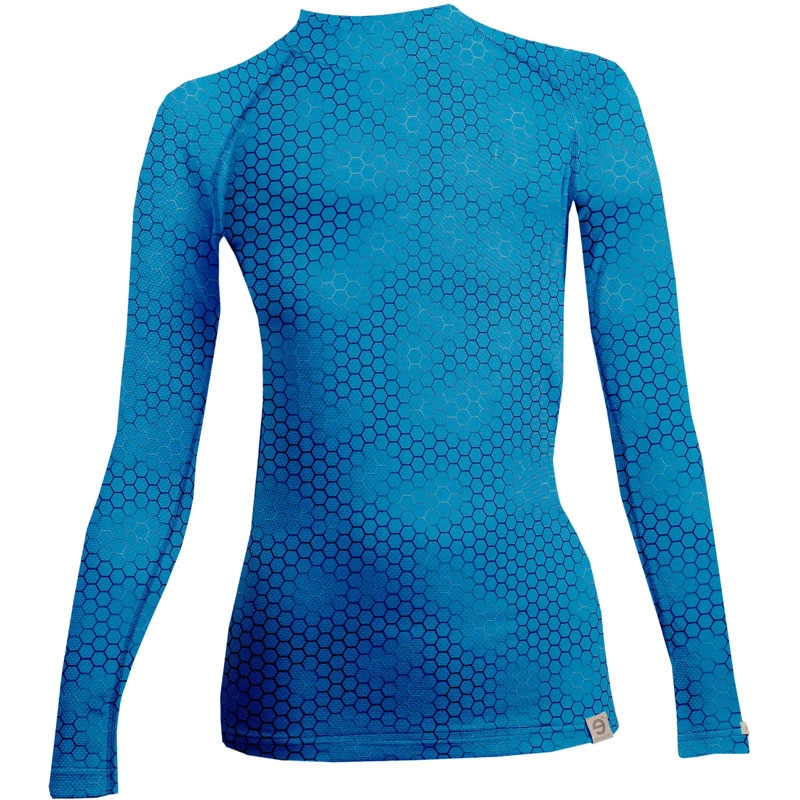 Dames thermoshirt nanosilver® Plastic lichtblauw